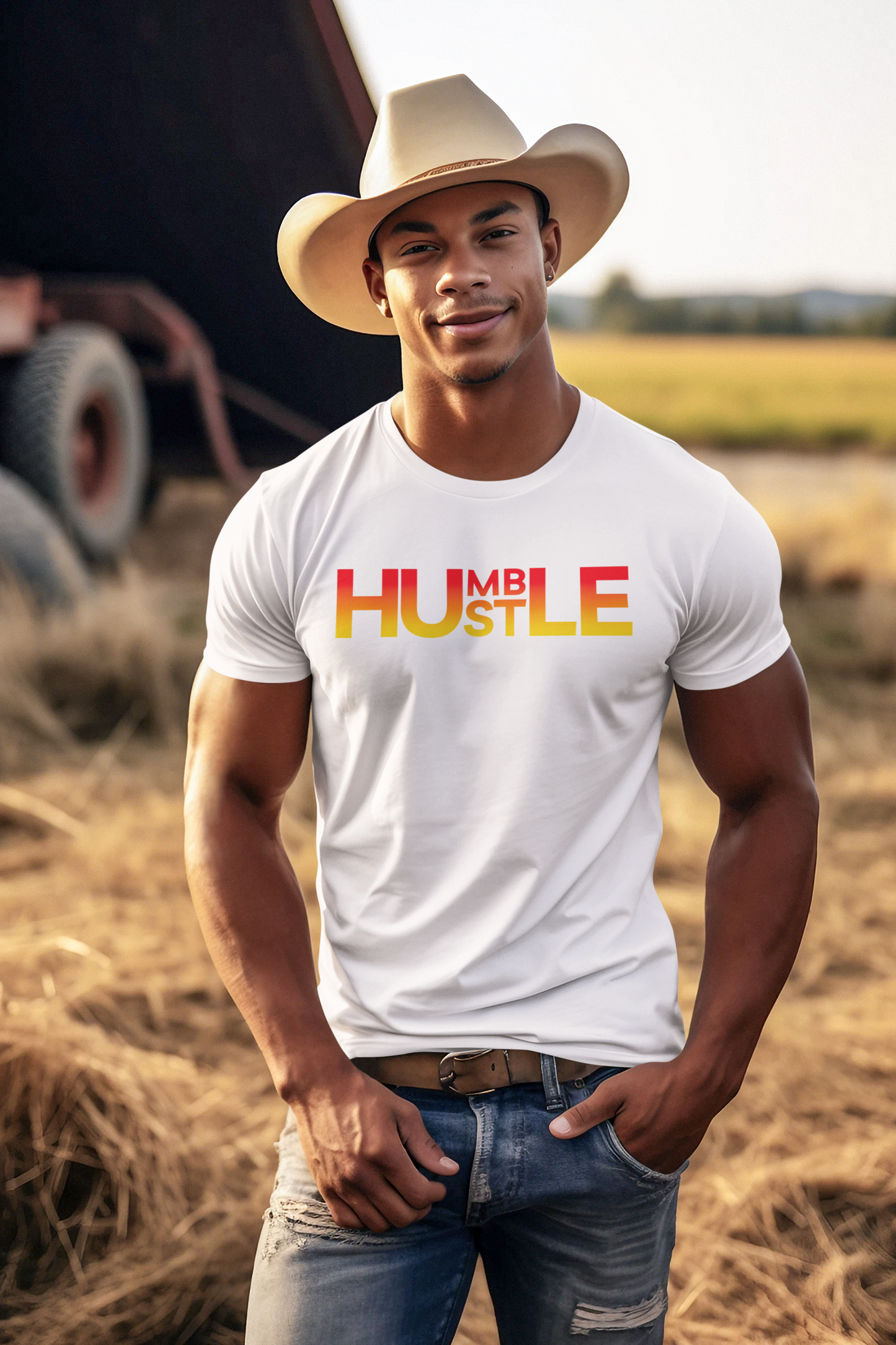 Humble & Hustle Tee - Inspire Your Daily Grind