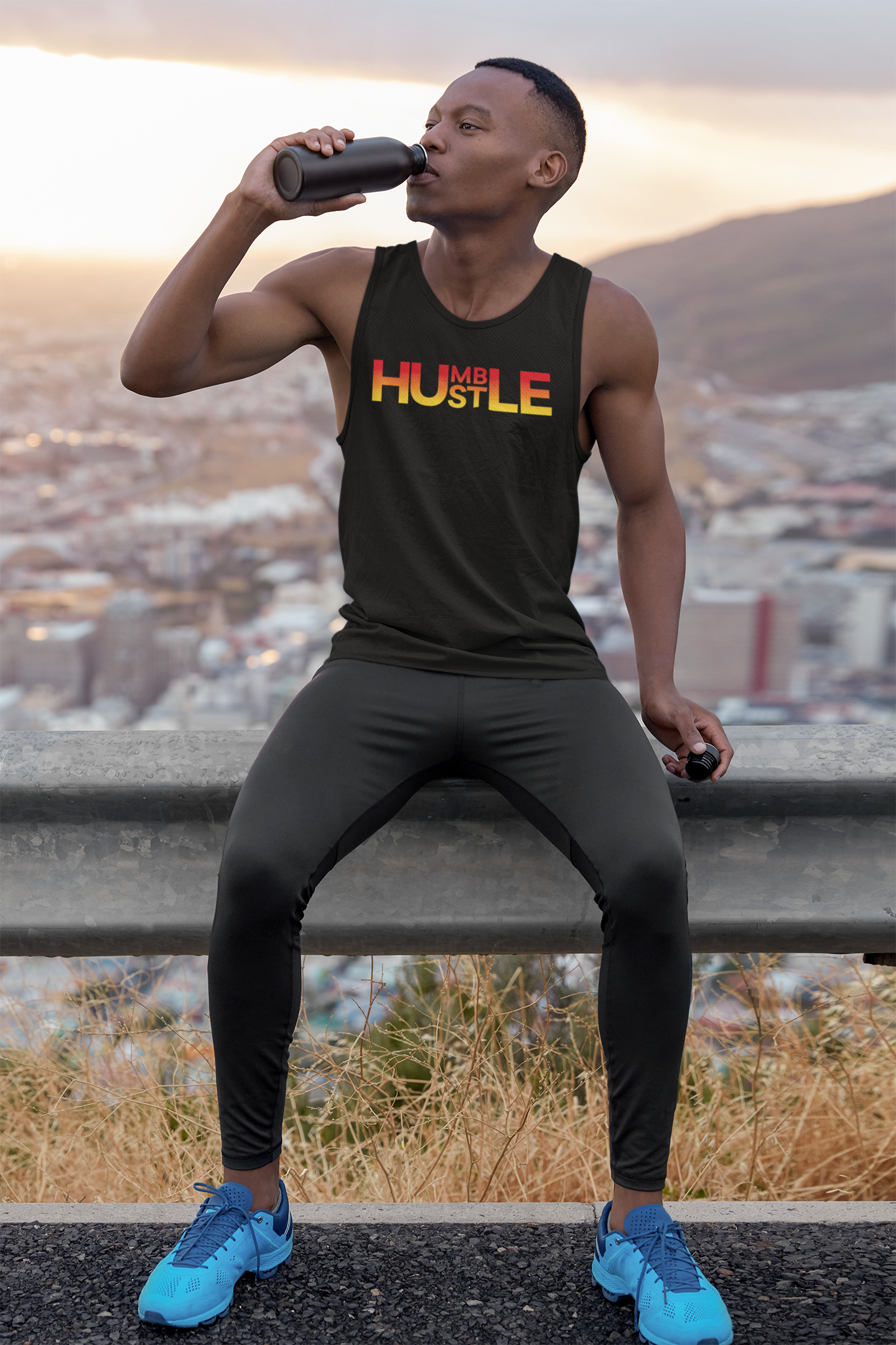 Humble & Hustle Tank Top - Stay Cool and Motivated
