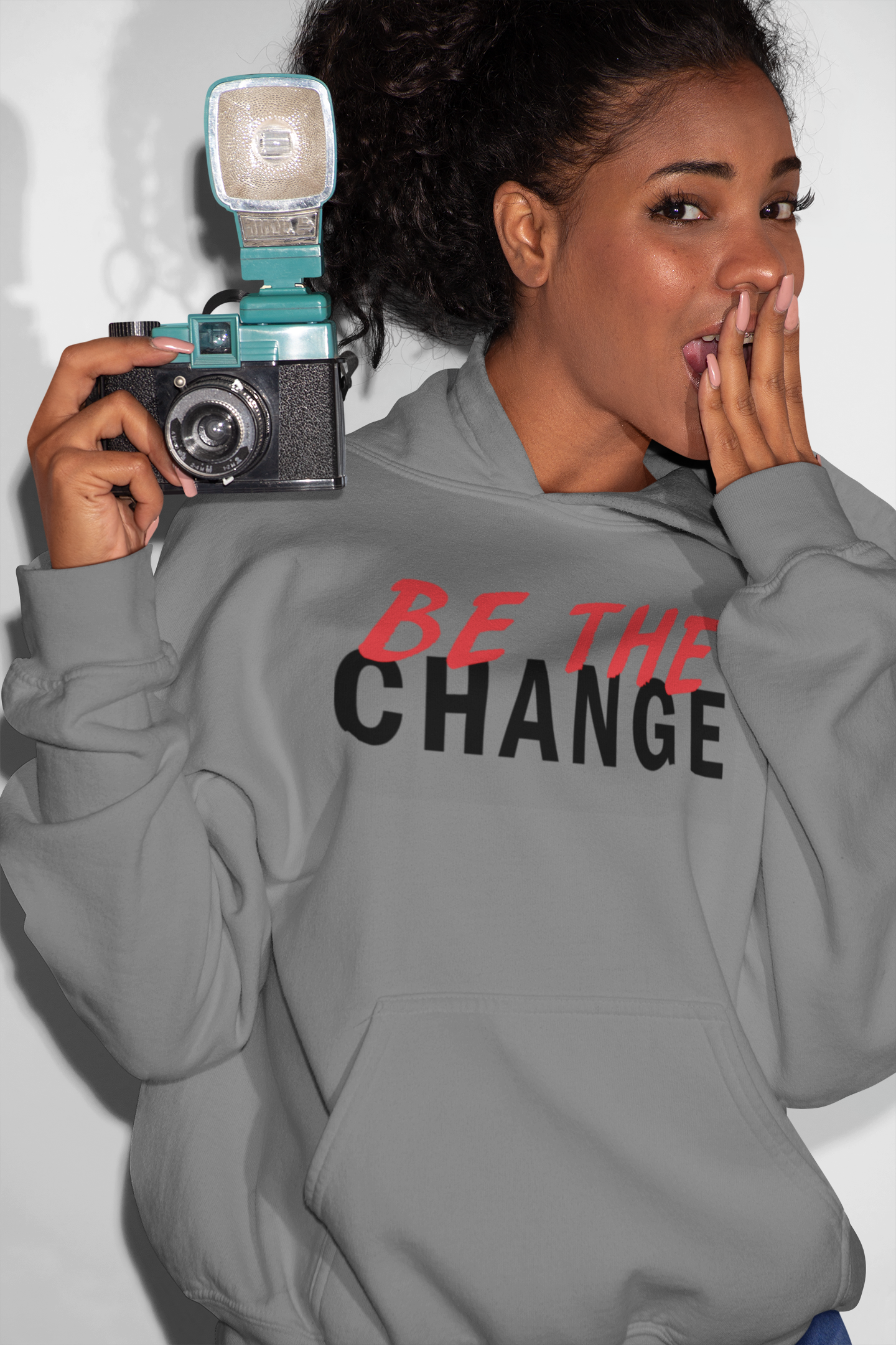 Be The Change Hoodie - Eco-Friendly Comfort | Order Now