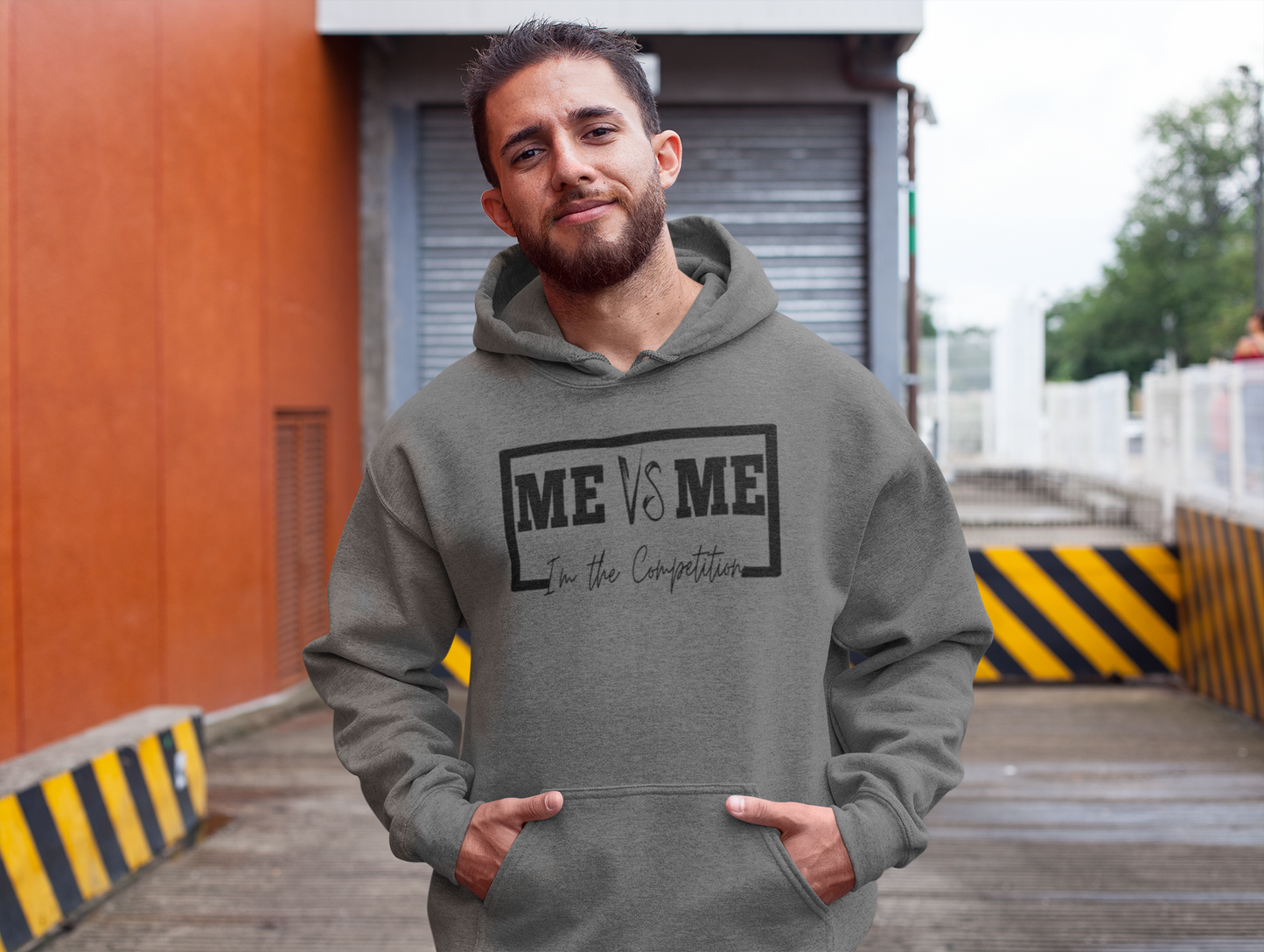 Me vs. Me Hoodie - Conquer Yourself in Comfort