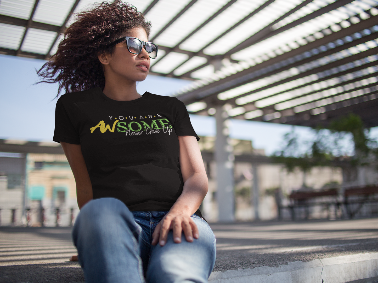 You Are Awesome Women's Tee - Stylish & Empowering