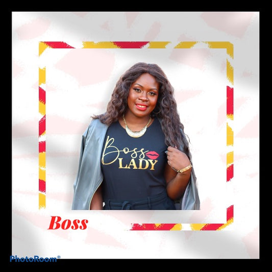 Boss Lady Tee - Empowerment Through Fashion