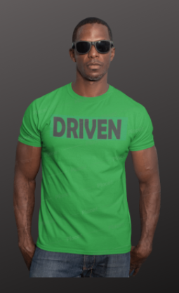 Driven Tee - Unleash Motivation | Available Now