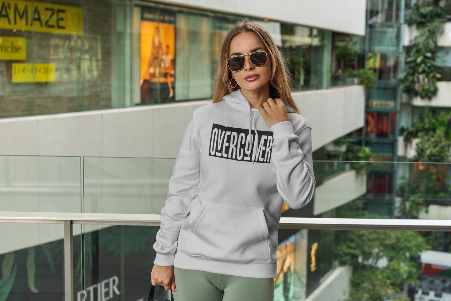 Overcomer Women's Hoodie - Triumph in Comfort