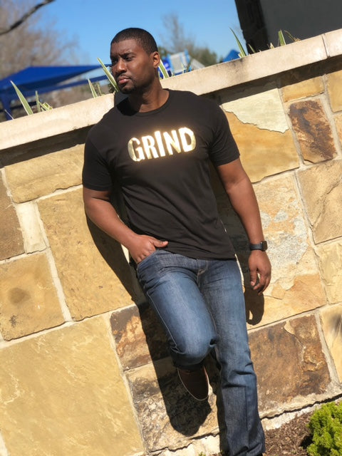 Grind Tee for Men - Fuel Your Ambition