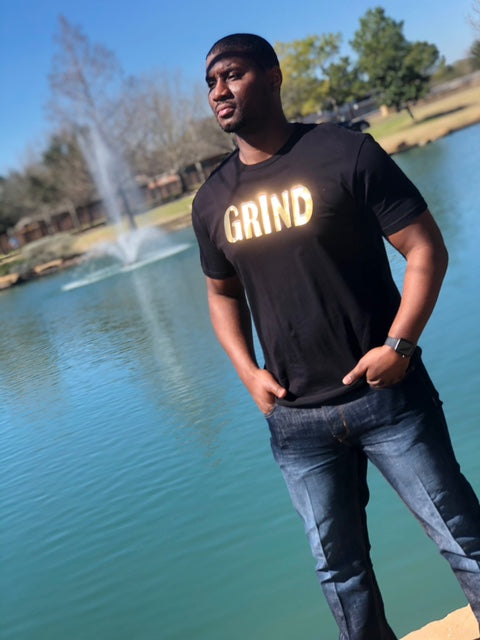 Grind Tee for Men - Fuel Your Ambition