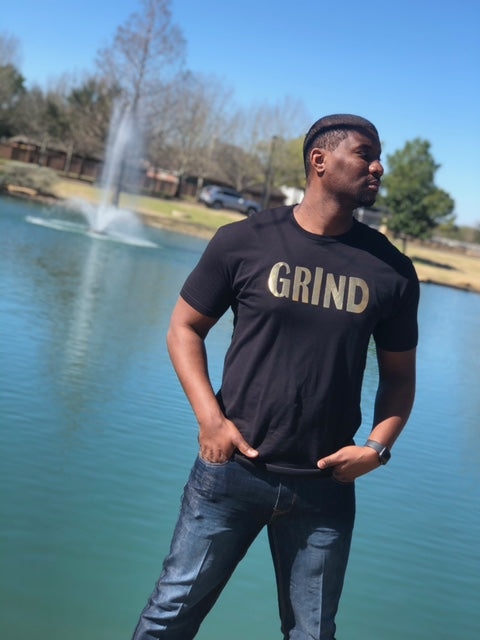 Grind Tee for Men - Fuel Your Ambition