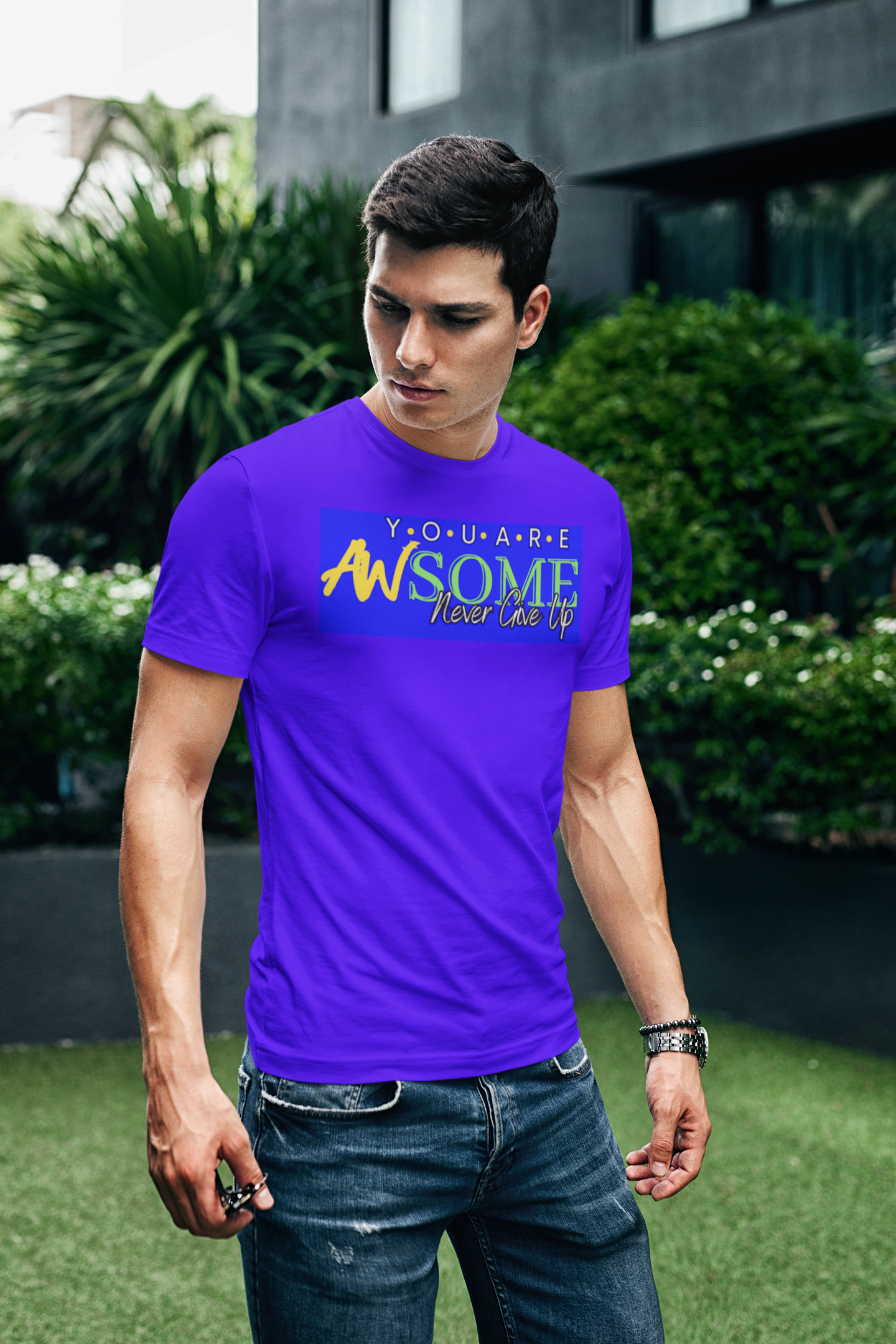 You Are Awesome Men's Tee - Inspire Confidence Daily