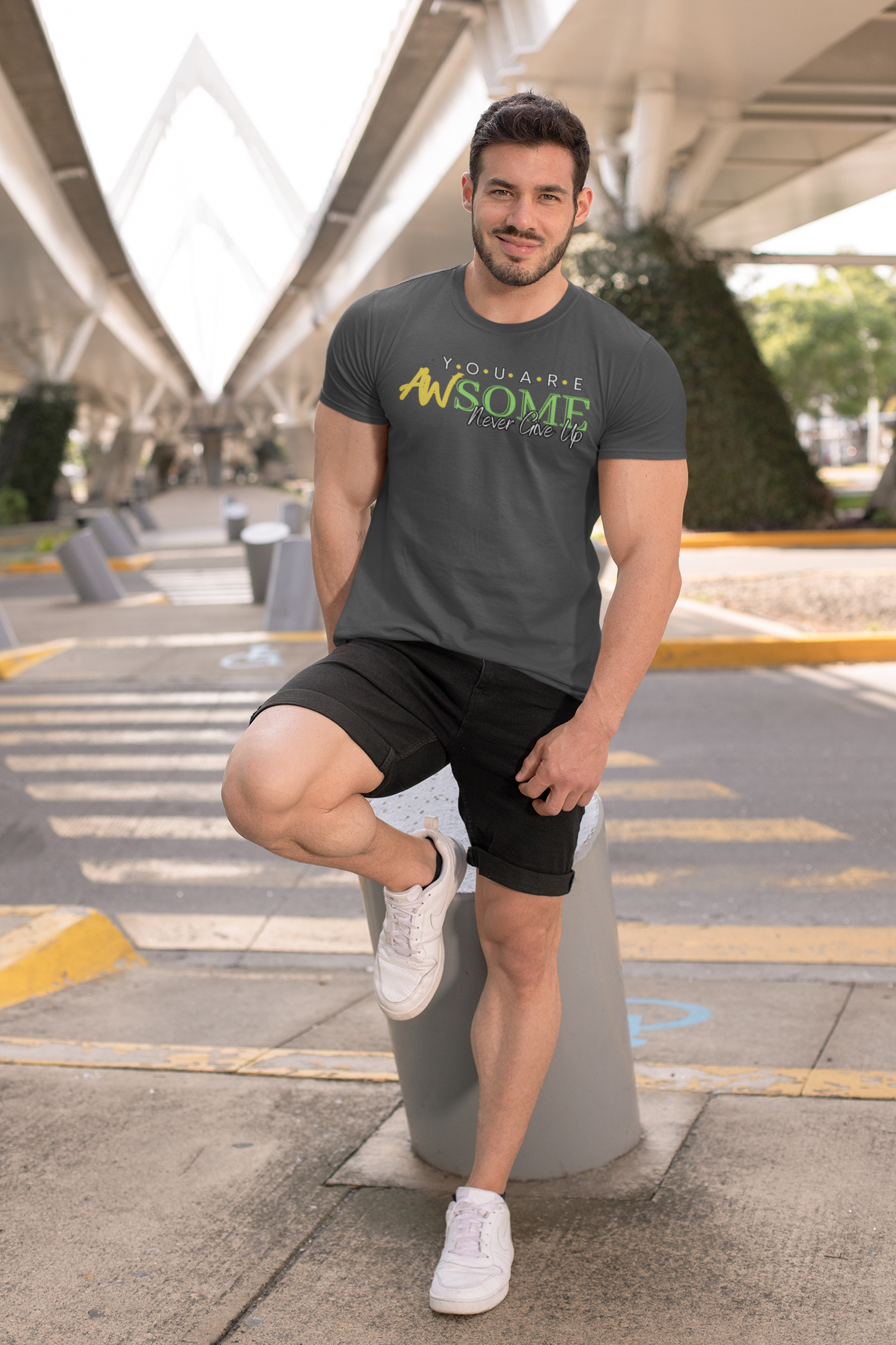 You Are Awesome Men's Tee - Inspire Confidence Daily