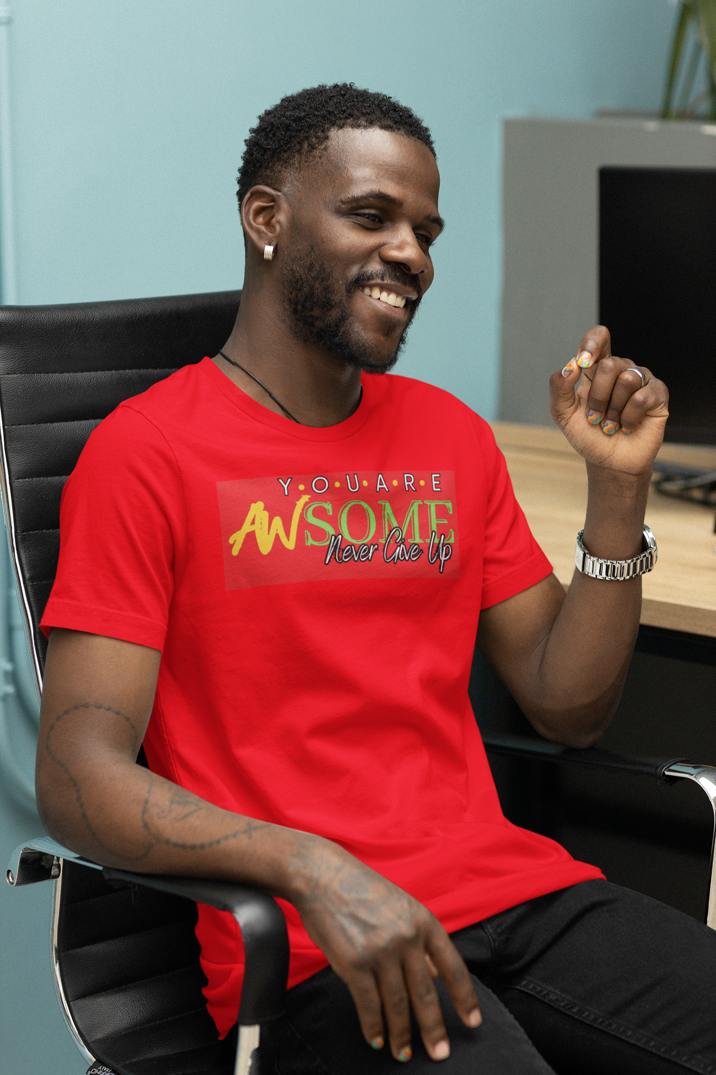 You Are Awesome Men's Tee - Inspire Confidence Daily