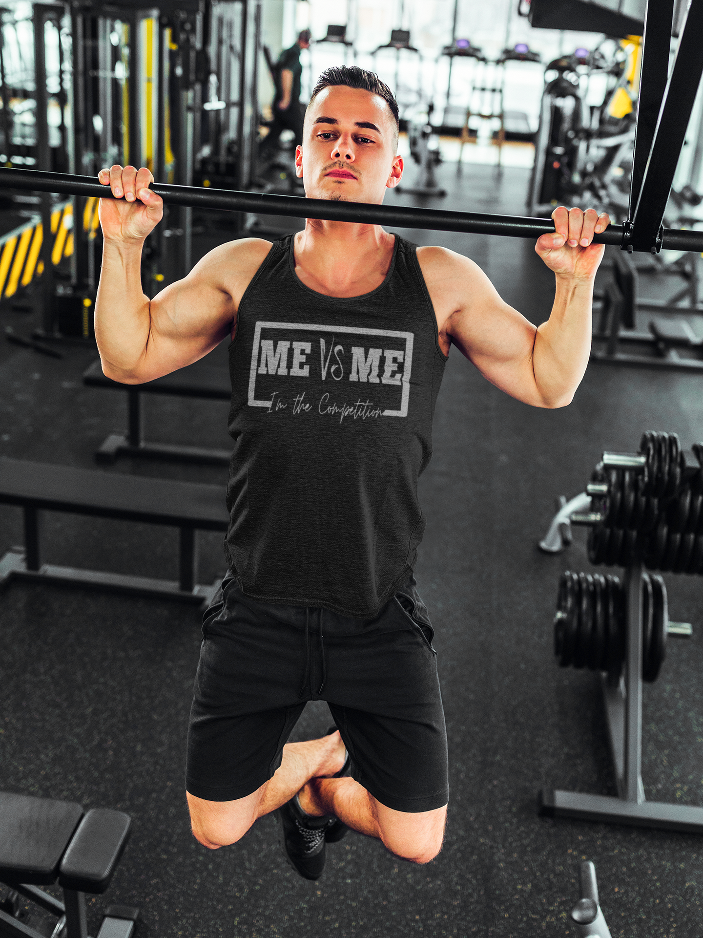 Me vs. Me Men's Tank Top - Challenge Yourself